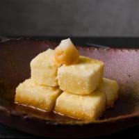 Organic Agedashi Tofu · Soy Dashi, Daikon Puree