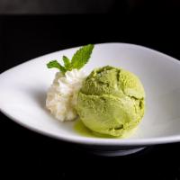 Green Tea  Ice Cream · 