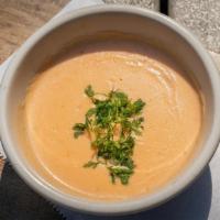 Lobster Bisque · A delicious lobster cream soup flavored with sherry.