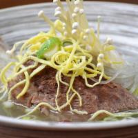  Beef Short Ribs Soup - 갈비탕  · Korean style bone-in beef ribs soup. Slow cooked CLASSIC Korean comfort food.