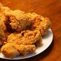 Fried Chicken Wings · Four pieces. Served with choice of sauce.