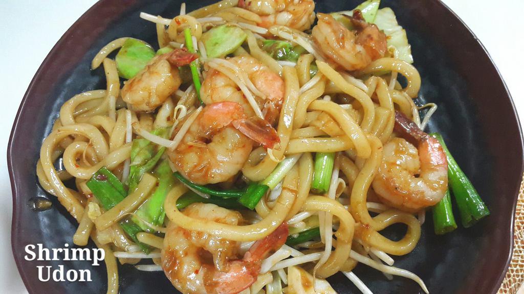 Shrimp Udon Noodle · Soft noodle.