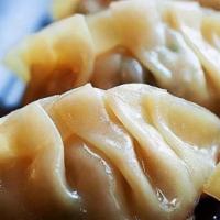 Gyoza · Choice of Beef or Vegetable Dumpling served either Steamed or Fried
