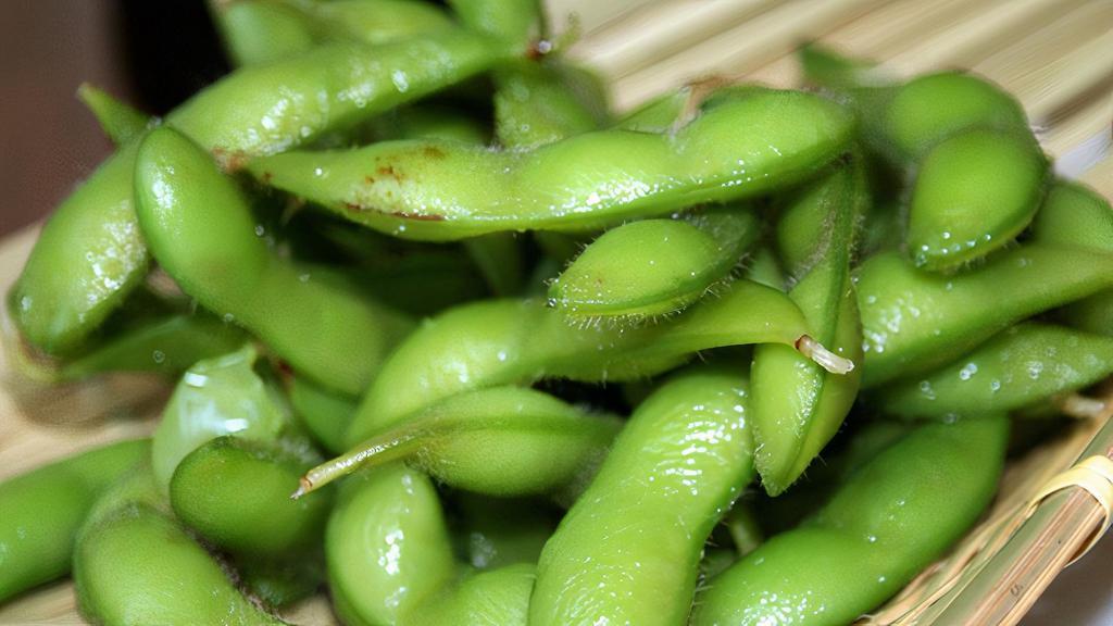 Edamame · Steamed Soy Beans with Sea Salt