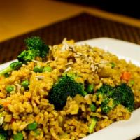 Traditional Fried Rice · Soy free option & Gluten free option. Soy protein or to stir-fried with mixed vegetables.