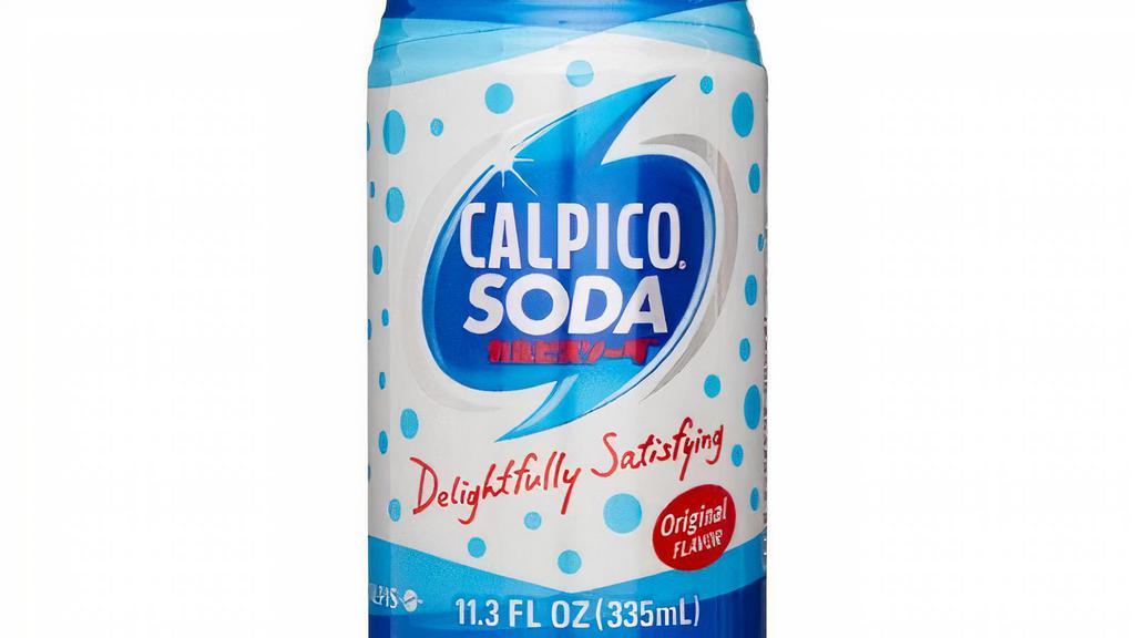 Calpico Soda (Carbonated) · Sweet, milky, tangy japanese carbonated soft drink.