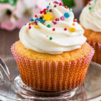 Sprinkles Cupcake · Cupcake with sprinkles!