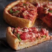 Numero Uno Deep Dish (Individual) · Our famous crust filled with sausage, pepperoni, onions, peppers, mushrooms, UNO’s chunky to...
