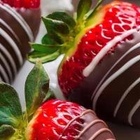 Fresh Organic %100 Belgian Chocolate Covered Strawberries · This specially put together box will include chocolate covered strawberries with white and m...