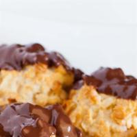 New Handmade Belgian Chocolate Dipped Coconut Macaroon · If you are a coconut lover, you are at the right item! We can promise you that these will sa...