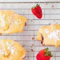 Fresh Strawberry Cream Cheese Croissant · Trust us when we say this is gonna be the best croissant you ever had!