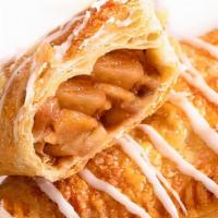 New Apple Turnover · The best apple turnover you will ever have. Made with a buttery, flaky puff pastry shell!