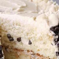 Fresh X-Large Italian Cannoli Cake Slice With Whip Cream · Layers of amazing cannoli cake with cannoli filling in between