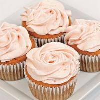 Fresh Handmade Guava Cupcake · Sour and sweet guava sauce in your cupcake.