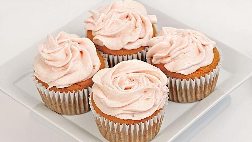 Fresh Handmade Guava Cupcake · Sour and sweet guava sauce in your cupcake.