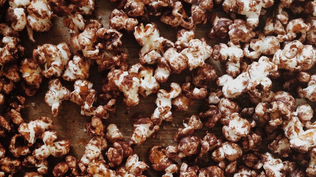 Fresh Handmade Chocolate Popcorn · Handmade style chocolate covered popcorn, like Grandma used to make!
Creamy milk chocolate is drizzled over high-quality mushroom popcorn
Crafted in small batch ovens for an even pop and chocolate coverage