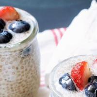 X-L Chia Pudding Topped With Berries · Get a nutritious start to the day with our creamy, vanilla-flavored Chia Pudding. Made with ...