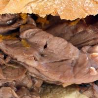 Roast Beef Sandwich · Served steamed or grilled with fried onions.