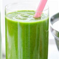 Green Monster Smoothie · Spinach, Kale, Green Apple, Mango, Banana, Pineapple, Kiwi.