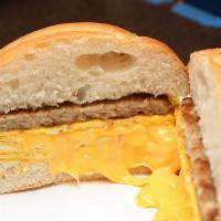 Sausage, Egg & Cheese · 