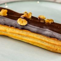 Eclair - Chocolate · with chocolate filling