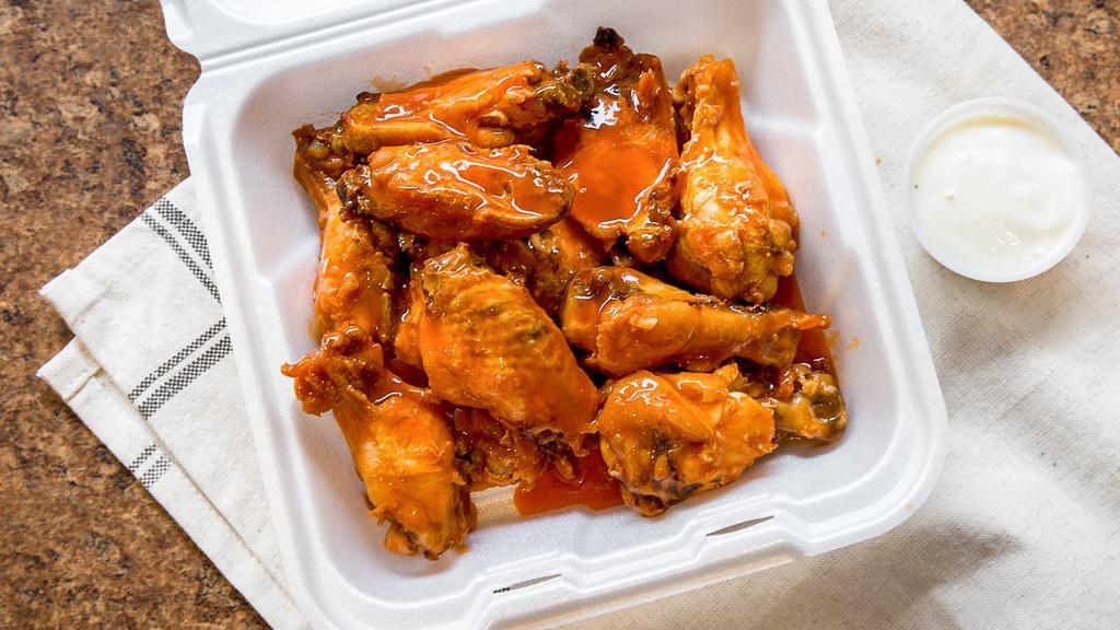 Buffalo Wings · For six pieces.