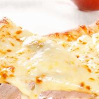 White Pie · Large Pie-Ricotta Cheese -Mozzarella Cheese -Grated Cheese