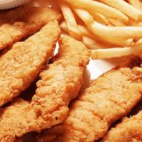 Chicken Fingers With Fries · Chicken Fingers with fries