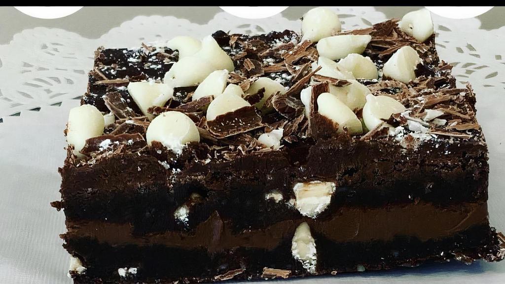 Jumbo Oreo Stuffed Brownie  · Jenny's Kitchen Outrageous Oreo Stuffed Brownie.  Weighing in at almost 1/2 a pound.  Baked Fresh.  Try it once and you will not be disappointed.