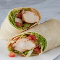 Classic Chicken Wrap · Grilled or Fried Chicken, Served with Lettuce, Tomato, and your Favorite Flavor! 480-1,109 c...