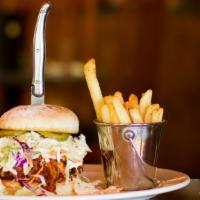 Jerk Chicken Sandwich · Delicious sandwich made with Jerk Chicken. Topped with lettuce, tomatoes, American cheese, a...