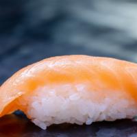 1 Piece Smoked Salmon · Your choice of sliced fish served over rice (sushi) or sliced fish served without rice (sash...