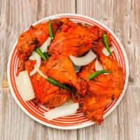 Tandoori Chicken Leg · One piece.