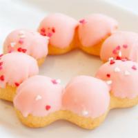 Strawberry · strawberry mochi donut