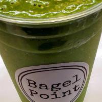 Tropic Kales Smoothie Large · Kale, spinach, coconut water, pineapple, banana