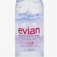 Evian Water · Pick your size below