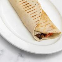  - Kafta Kebab Pita Sandwich · Char-grilled ground beef and lamb seasoned with onions, parsley, herbs, and spices with gril...