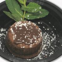  - Chocolate Salted Caramel Souffle · Moist chocolate cake with a heart of creamy salted caramel.