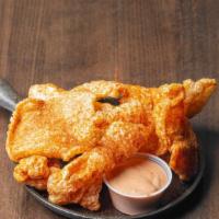 Pork Rinds · Crispy and Puffy! Tossed with Finks BBQ Spice.