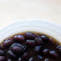 Beans · Oaxacan black beans.