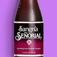 Sangria Senoral · Sangria-flavored, non-alcoholic beverage from Mexico.