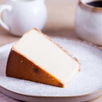 Classic Cheesecake · A rich and creamy New York-style cheesecake baked inside a honey-graham crust.
