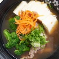 Bulgoki Hot Pot · Choice of rice or noodle