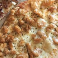 Large Buffalo Chicken Pizza · Grilled chicken breast with our secret buffalo sauce.