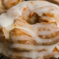 Cruller · maple glazed french cruller