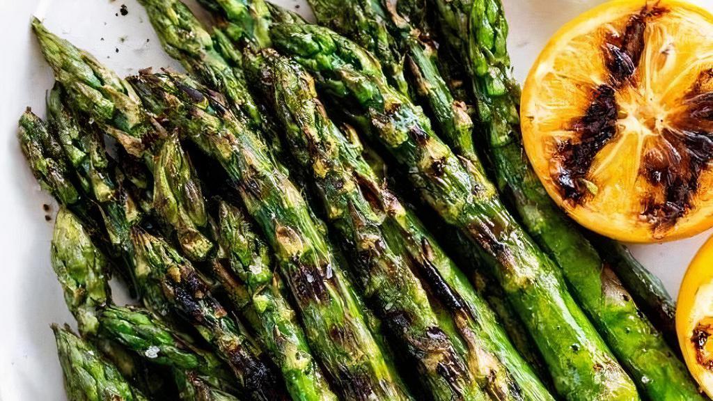 Simple Grilled Asparagus (½ Lb) · 