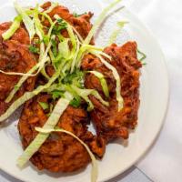 Bhujia (4 Pieces) · Onion fritters.