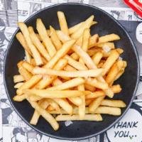 Sea Salt Fries · Crispy handcut fries with sea salt.