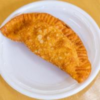 Chili Meat Empanada · Filled with Chili meat.