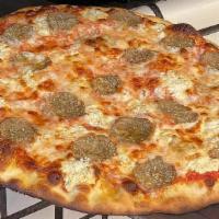 Meatball And Ricotta · Crushed Italian Tomatoes, Mozzarella, Meatball, Ricotta Cheese, Grated Pecorino Romano and O...